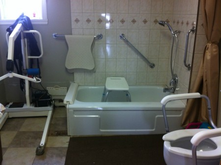 Salle de bain adapter